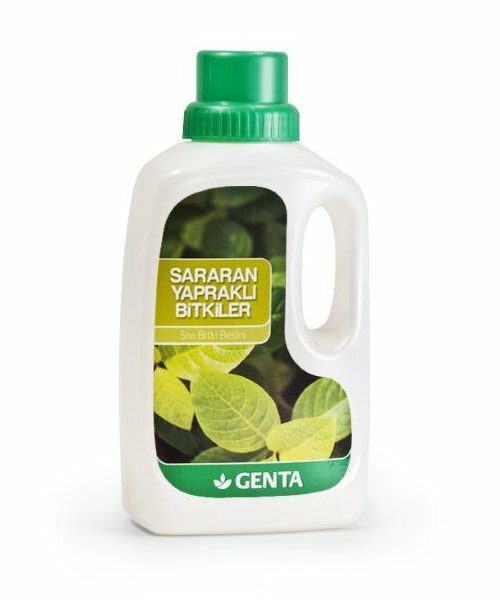 Genta Sararan Yapraklar İçin Sıvı Besin 500 ml 
