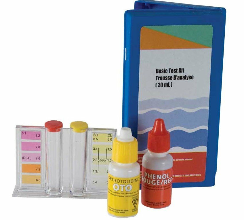 Havuz Suyu Test Kiti (Sıvılı) Klor ve pH 