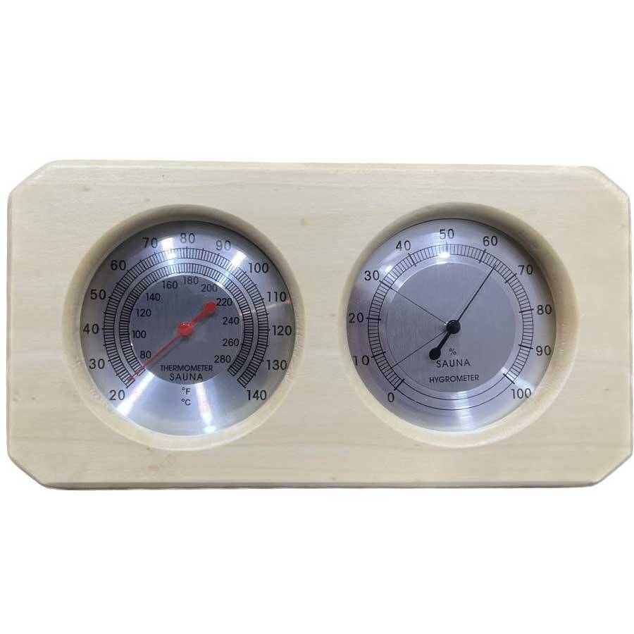 Ahşap Sauna Termometre ve Higrometre