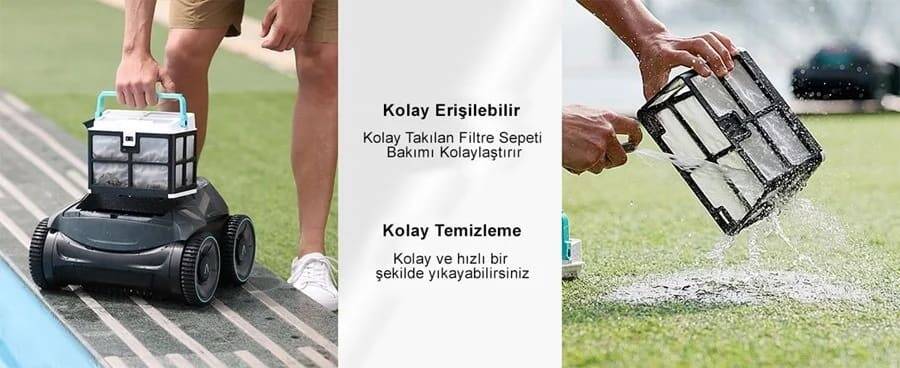 Aiper Seagull Pro Kablosuz Havuz Robotu Kullanım Şekli
