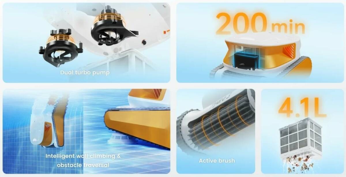 Poolmate Hydro 3 Havuz Temizleme Robotu