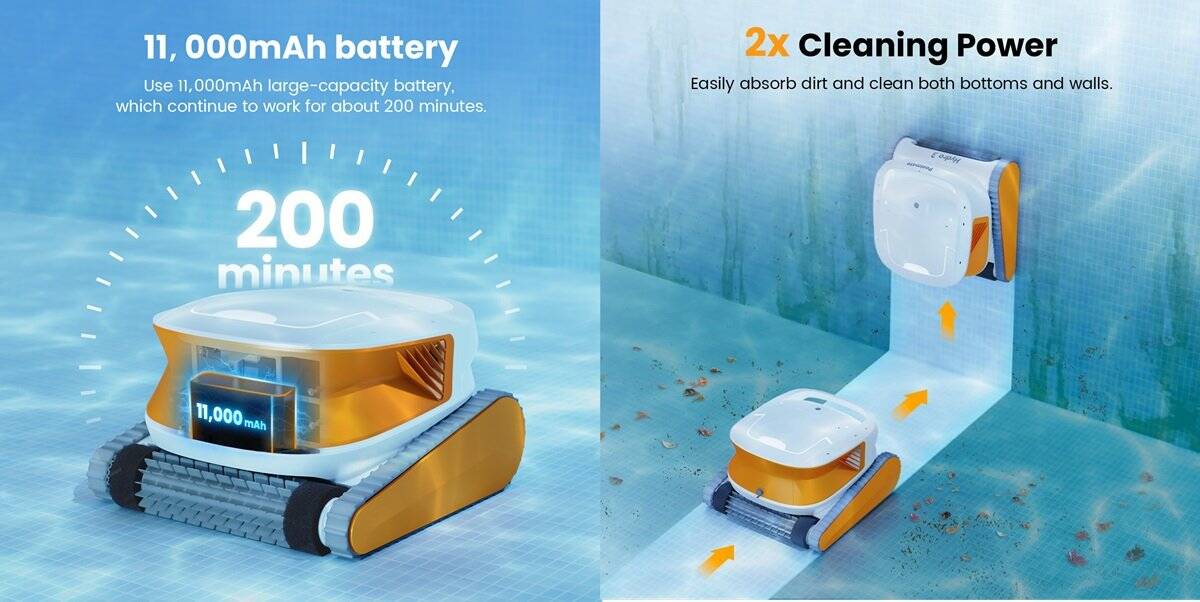 poolmate hydro3 kablosuz havuz temizleme robotu