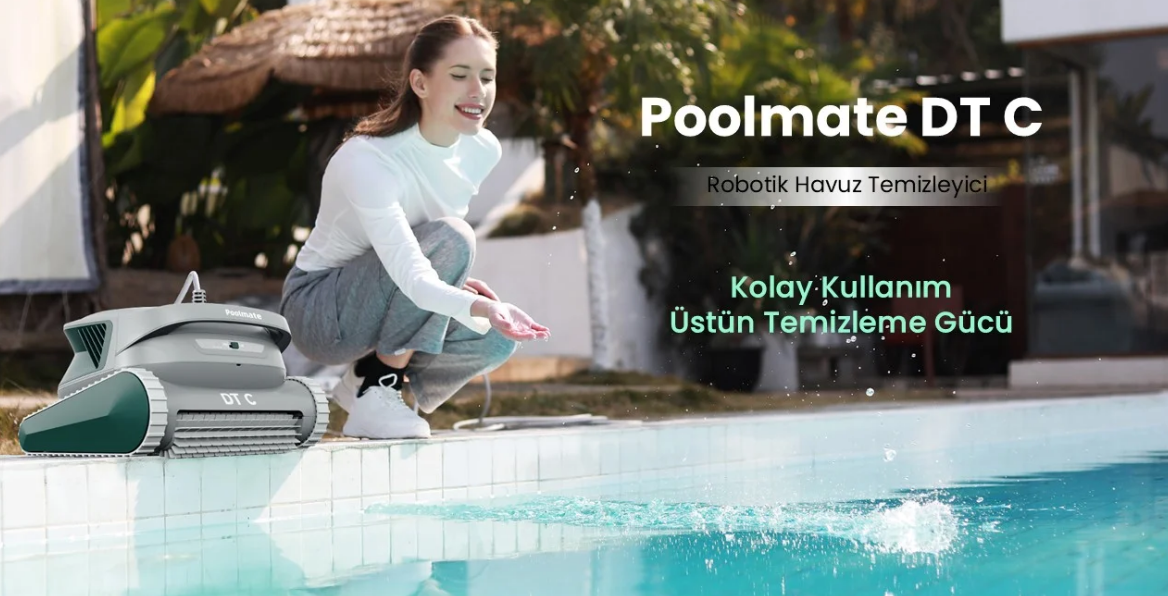 Poolmate DTC Kablolu Havuz Temizleme Robotu