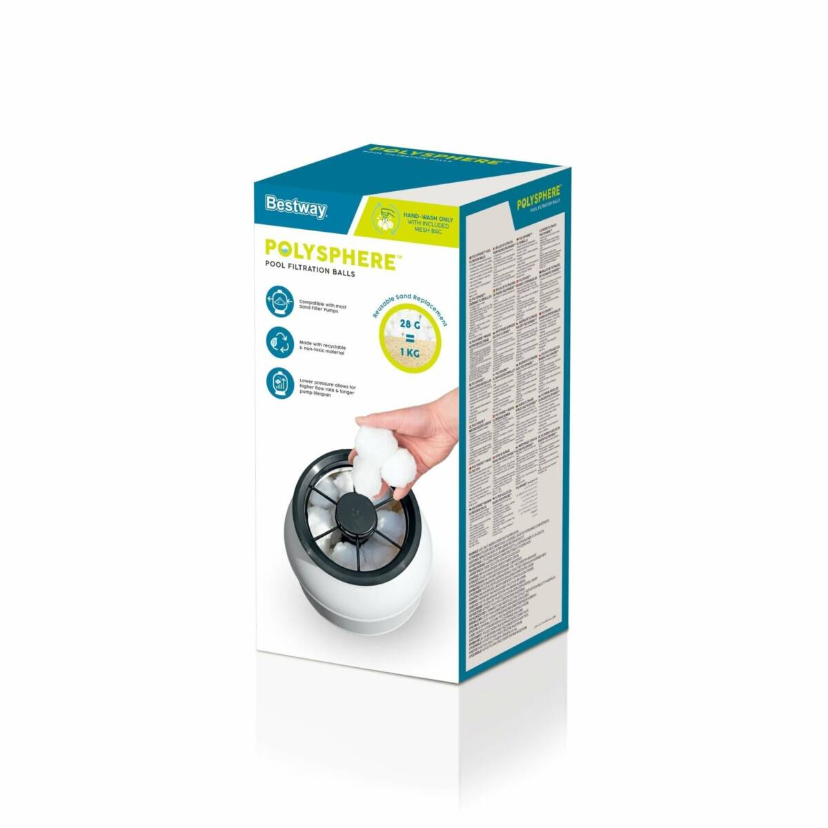 Bestway® 30014 Polysphere Havuz Filtre Topu 3