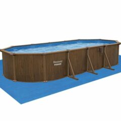 Bestway® 561CW Hydrium™ Çelik Duvarlı Oval Yerüstü Havuz Seti 7,32 m x 3,66 m x 1,32 m 3