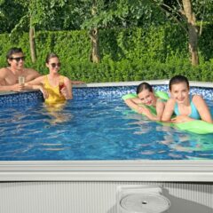 Bestway® 56574 Hydrium™ Çelik Duvarlı Prefabrik Yer Üstü Havuz Seti 3,66 m x 1,22 m 3