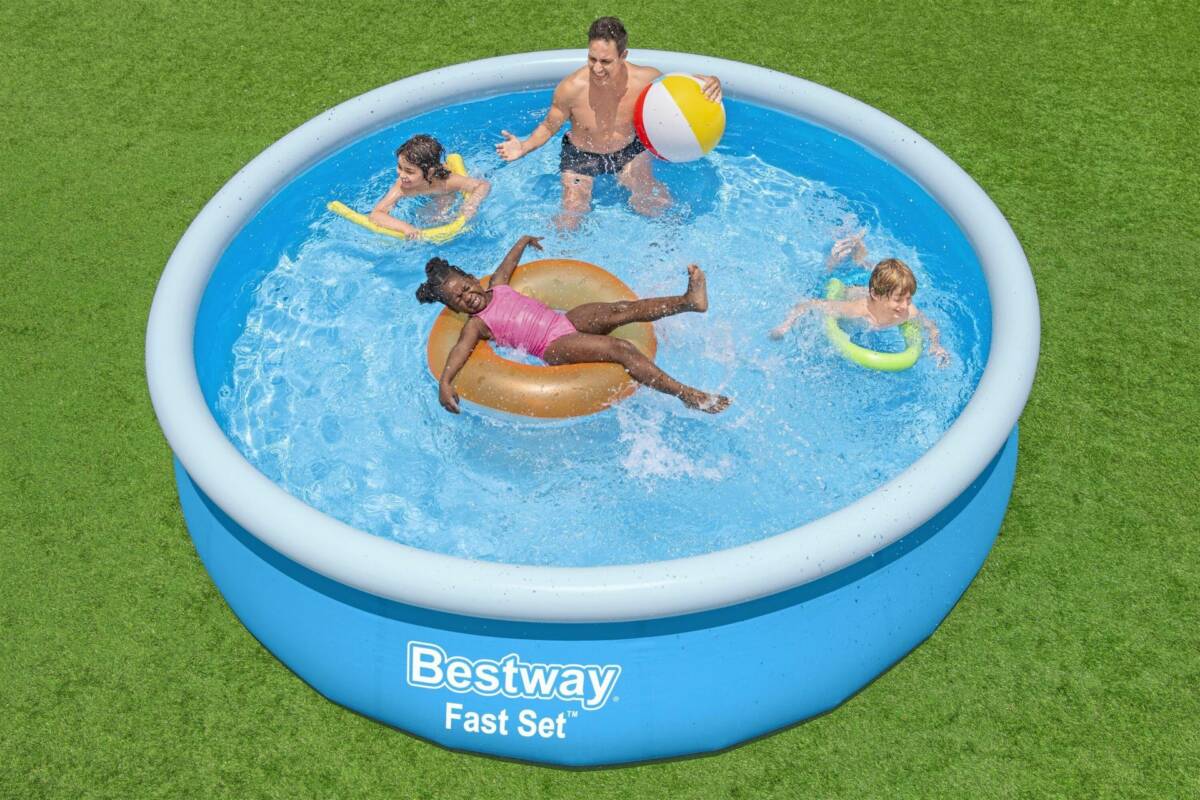 Bestway® 57273 Fast Set™ Çember Şişme Havuz, 3.66 m x 76 cm 3
