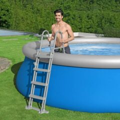 Bestway® 57289 Fast Set™ Çember Şişme Havuz Seti 4,57 m x 1,22 m 3