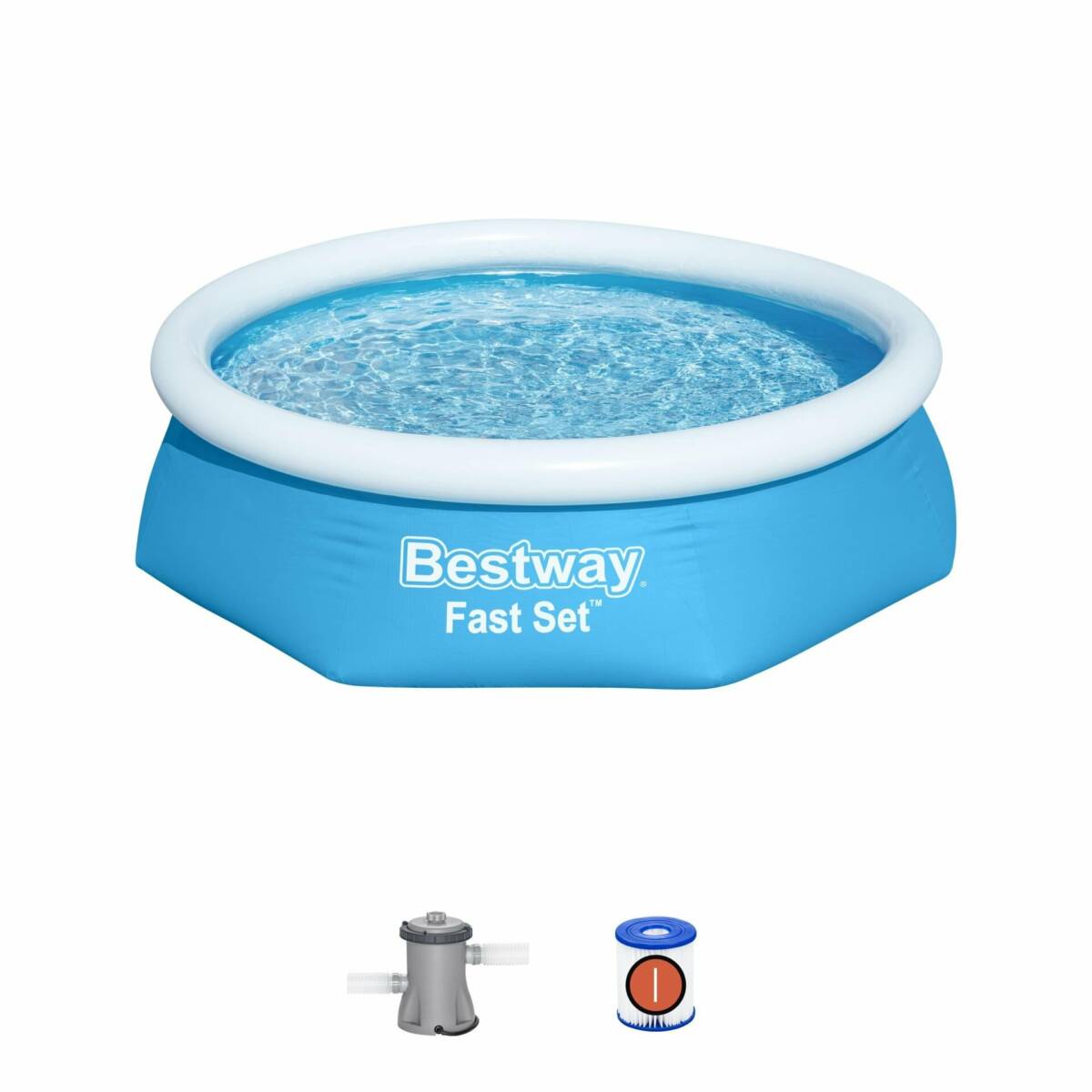 Bestway® 57450 Fast Set™ Çember Şişme Havuz Seti 2.44 m x 61 cm