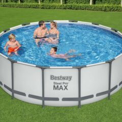 Bestway® 5612X Steel Pro MAX™ Prefabrik Yer Üstü Çember Havuz Seti 4,27 m x 1,22 m 1