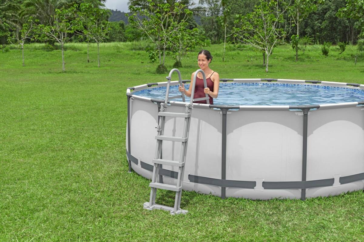 Bestway® 5612X Steel Pro MAX™ Prefabrik Yer Üstü Çember Havuz Seti 4,27 m x 1,22 m 3