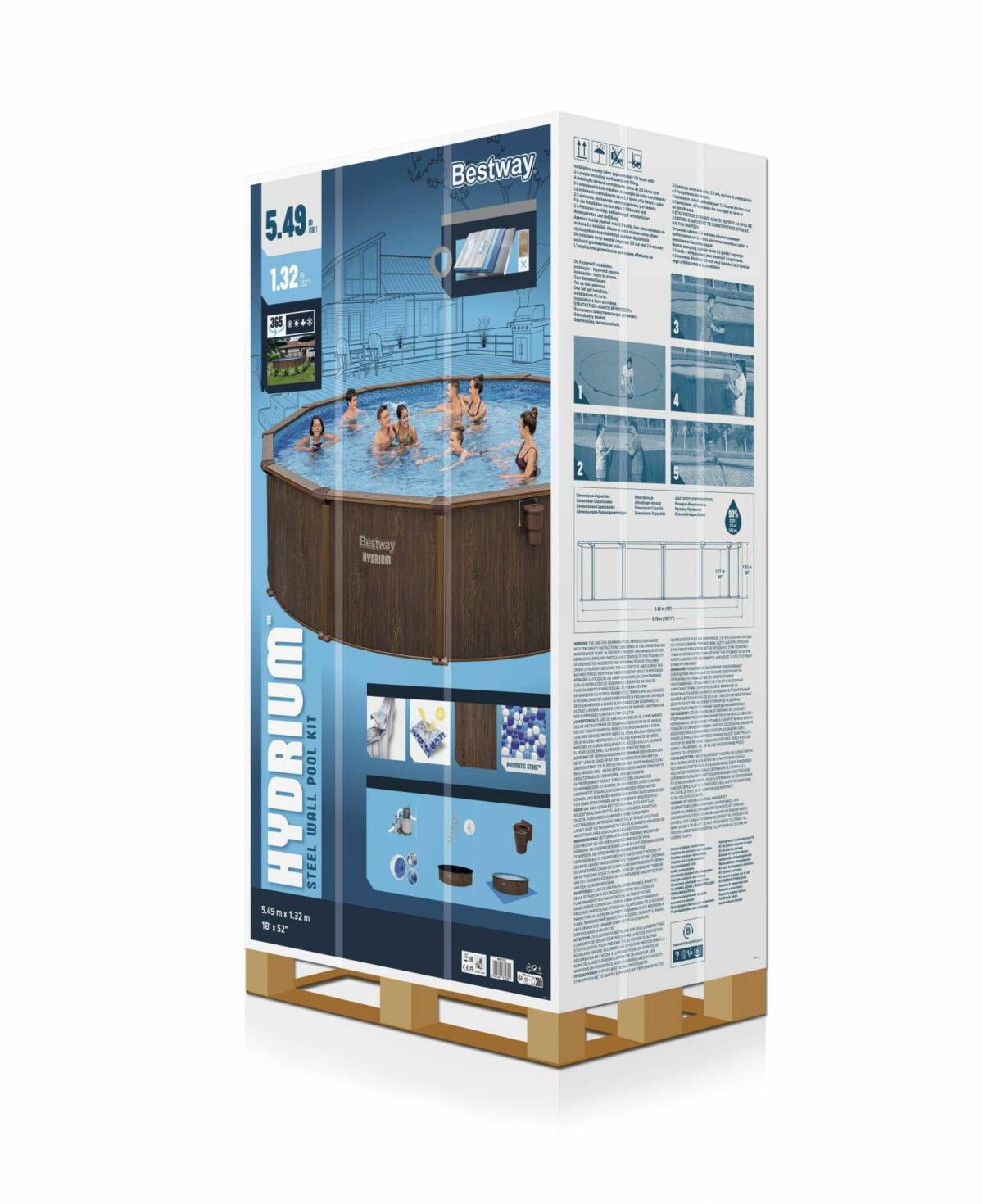Bestway® 561CS Hydrium™ 549*132 cm 3