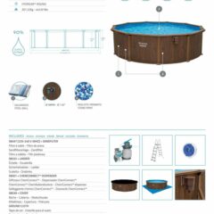 Bestway® 561CU Hydrium™ 488*132 cm 2