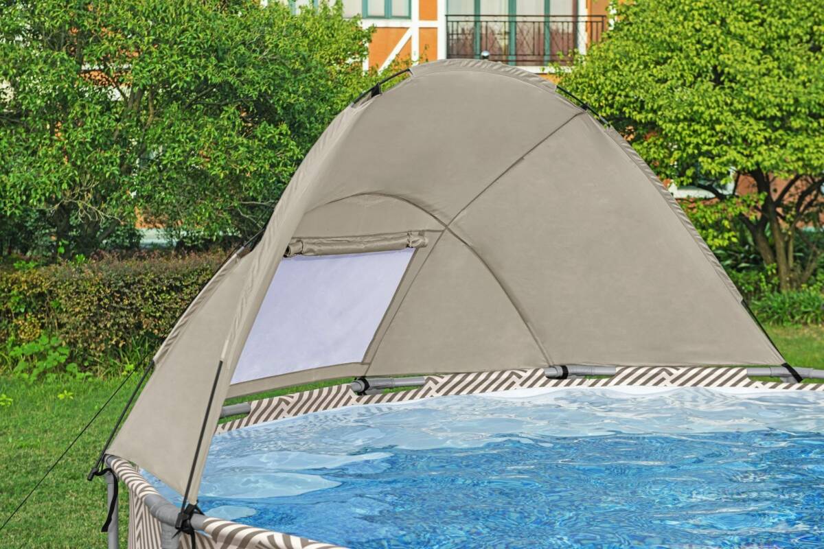 Bestway® 561FY Steel Pro MAX™ Gölgelikli Prefabrik Yer Üstü Havuz 3,96 m x 1,07 m 2