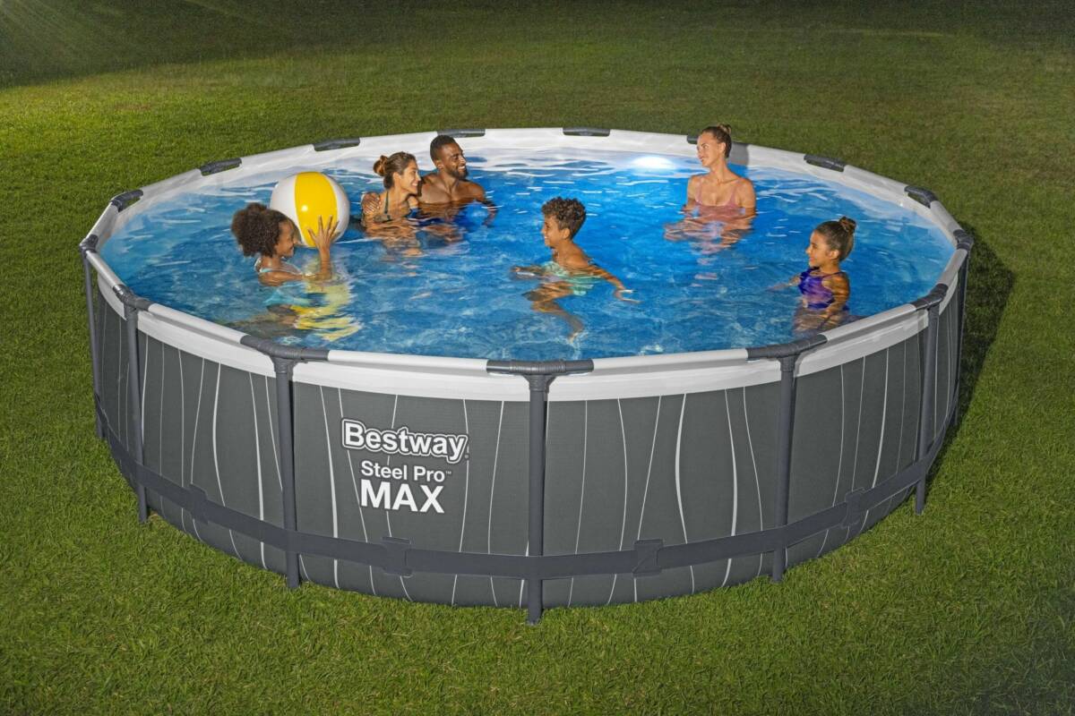 Bestway® 561GD Steel Pro MAX™ LED Işıklandırmalı 457*107 cm 1