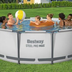Bestway® 56420 Steel Pro MAX™ Yer Üstü Prefabrik Havuz Seti 3,66 m x 1,22 m 1