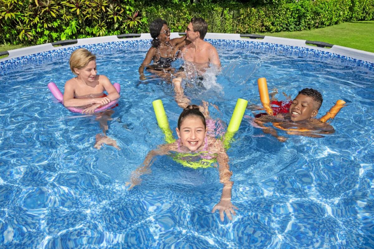 Bestway® 56438 Steel Pro MAX™ Prefabrik Yer Üstü Havuz Seti 4,57 m x 1,22 m 2