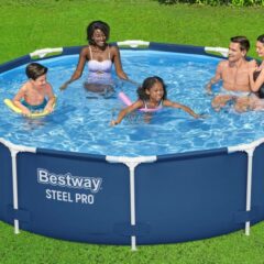 Bestway® 56677 Steel Pro™ Prefabrik Yerüstü Çember Havuz 3,05 m x 76 cm 1