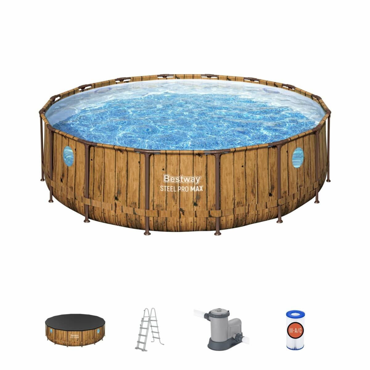 Bestway® 56725 Power Steel™ Vista 488*122 cm