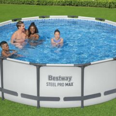 Bestway® 56950 Steel Pro MAX™ Prefabrik Yer Üstü Çember Havuz Seti 4,27 m x 1,07 m 1