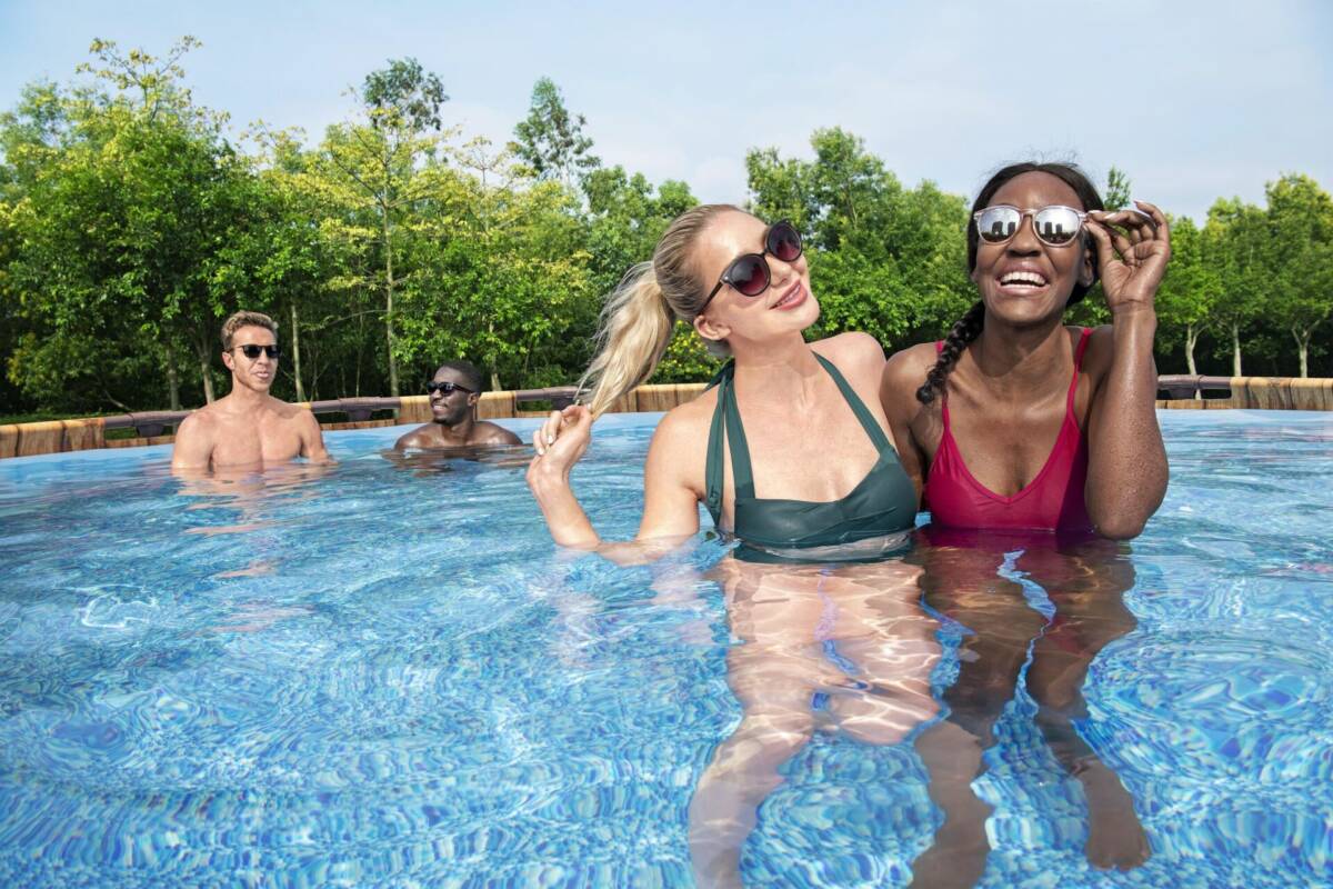 Bestway® 56977 Power Steel™ Vista Serisi 2-  Prefabrik Yer Üstü Havuz Seti 5,49 m x 1,22 m 2