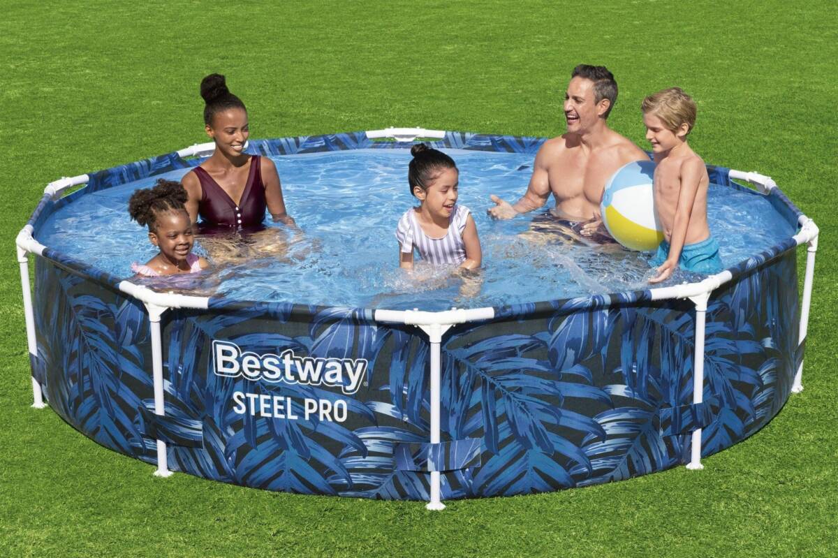 Bestway® 56985 Steel Pro®  Çember Yer Üstü Havuz 3,05 m x 66 cm 1