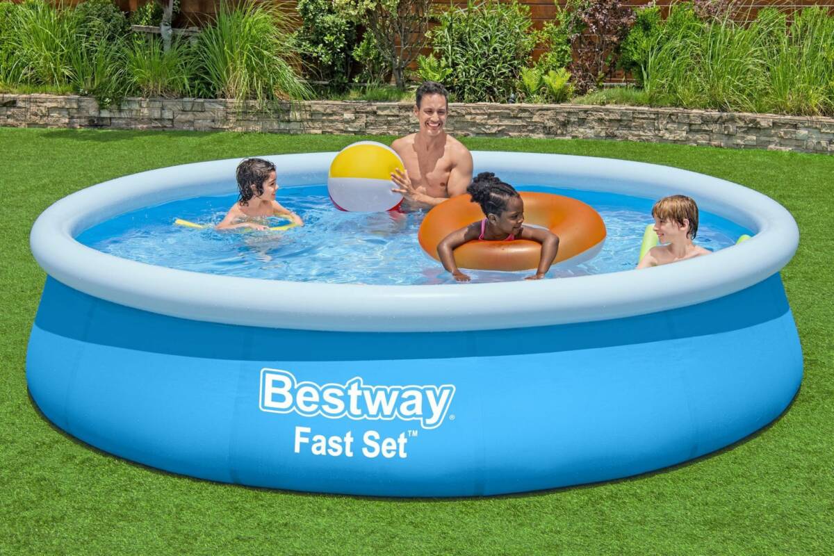 Bestway® 57274 Fast Set™ Çember Şişme Havuz Seti 3,66 m x 76 cm 1