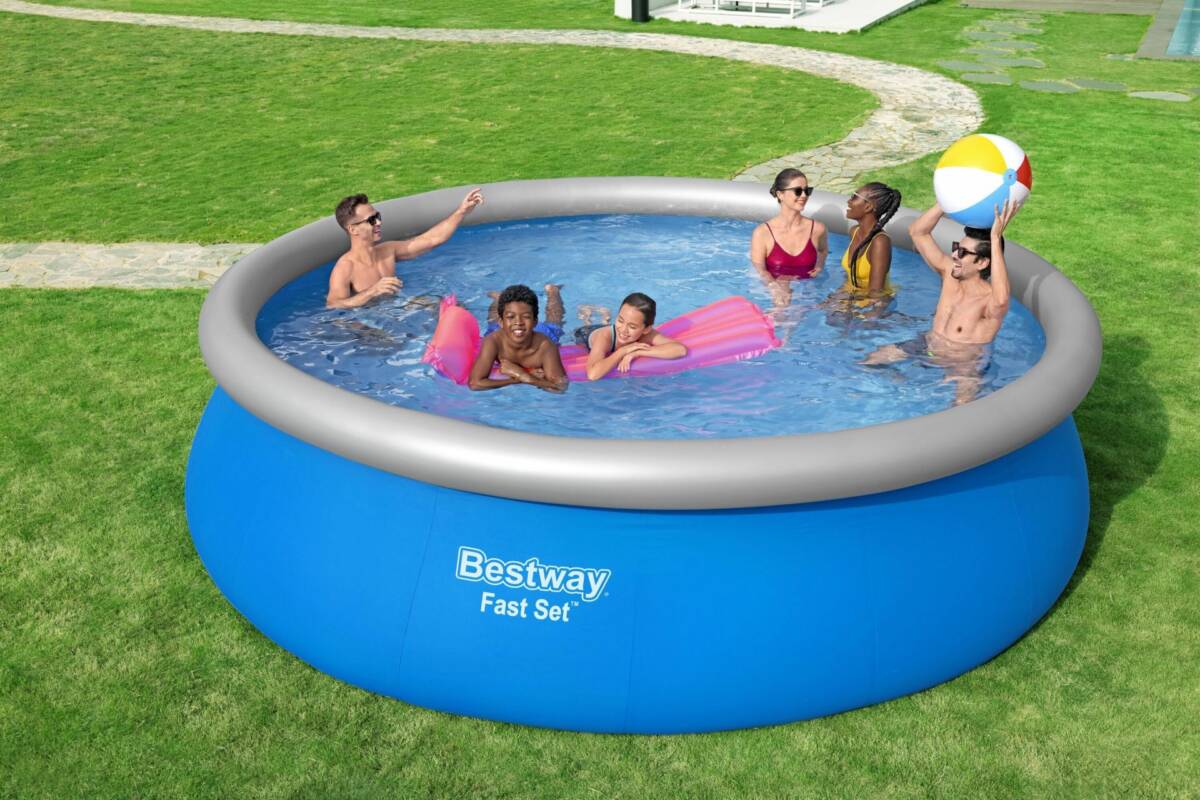 Bestway® 57289 Fast Set™ Çember Şişme Havuz Seti  4,57 m x 1,22 m 1