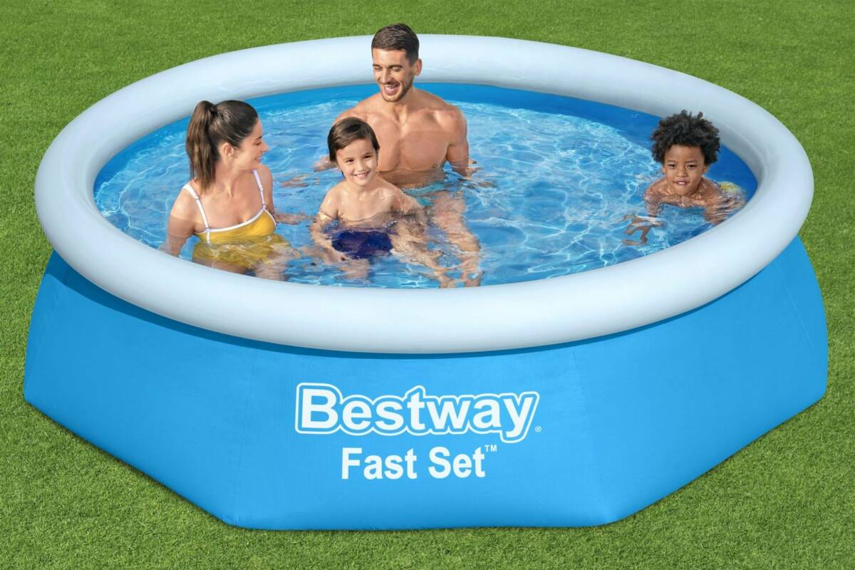 Bestway® 57450 Fast Set™ Çember Şişme Havuz Seti 2.44 m x 61 cm 1