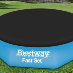 Bestway® 58032 Fast Set™ Havuz Örtüsü – 2,40 m çaplı şişme havuzlar için 1