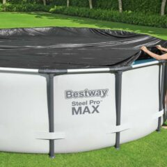 Bestway® 58036 Havuz Örtüsü – 3,05 m çaplı yerüstü havuzlar için 3