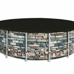 Bestway® 58039 Yuvarlak Havuz Örtüsü – 4,88 ve 5,49 m çaplı yerüstü havuzlar için 1