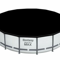 Bestway® 58039 Yuvarlak Havuz Örtüsü – 4,88 ve 5,49 m çaplı yerüstü havuzlar için 3