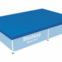 Bestway® 58103 Dikdörtgen Havuz Örtüsü – 2,24 m x 1,54 m Yerüstü Havuzlar için