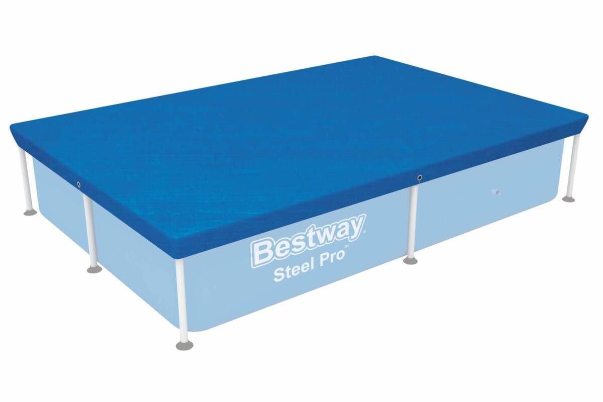 Bestway® 58103 Dikdörtgen Havuz Örtüsü – 2,24 m x 1,54 m Yerüstü Havuzlar için