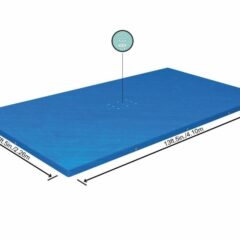 Bestway® 58107 Dikdörtgen Havuz Örtüsü – 4,00 m x 2,11 m Yerüstü Havuzlar için 2