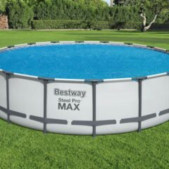Bestway® 58173 Güneş Isıtmalı Havuz Örtüsü – 5,49 m çaplı yerüstü havuzlar için