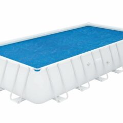 Bestway® 58228 Güneş Isıtmalı Dikdörtgen Havuz Örtüsü – 6,40 m x 7,32 m yerüstü havuzlar için 1