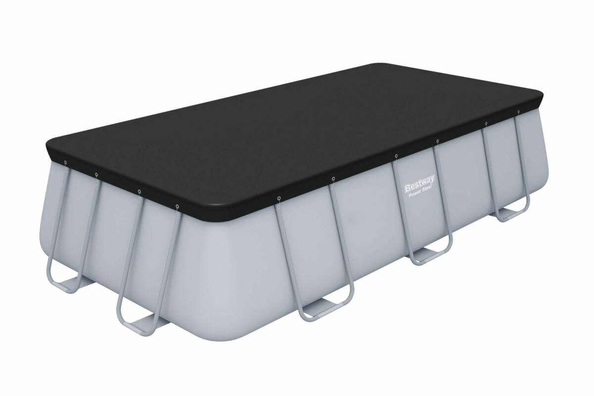 Bestway® 58232 Dikdörtgen Havuz Örtüsü 4,04 m & 4,12 m havuzlar için 1