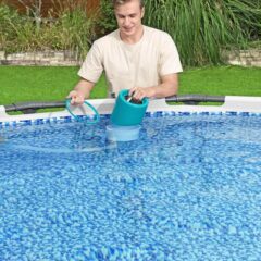 Bestway® 58237 AquaClean™ Delüks Havuz Bakım Seti – Vakum, Havuz İçi Filtre ve Süzgeç ile Birlikte 2