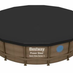 Bestway® 58249 Havuz Örtüsü – 4,57m ve 4,88 m çaplı yerüstü havuzlar için 1