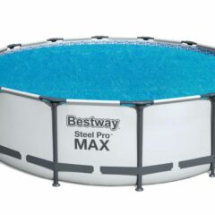 Bestway® 58252 Güneş Isıtmalı Havuz Örtüsü – 3,96 m, 4,27 m ve 4,57 m Yerüstü Havuzlar için