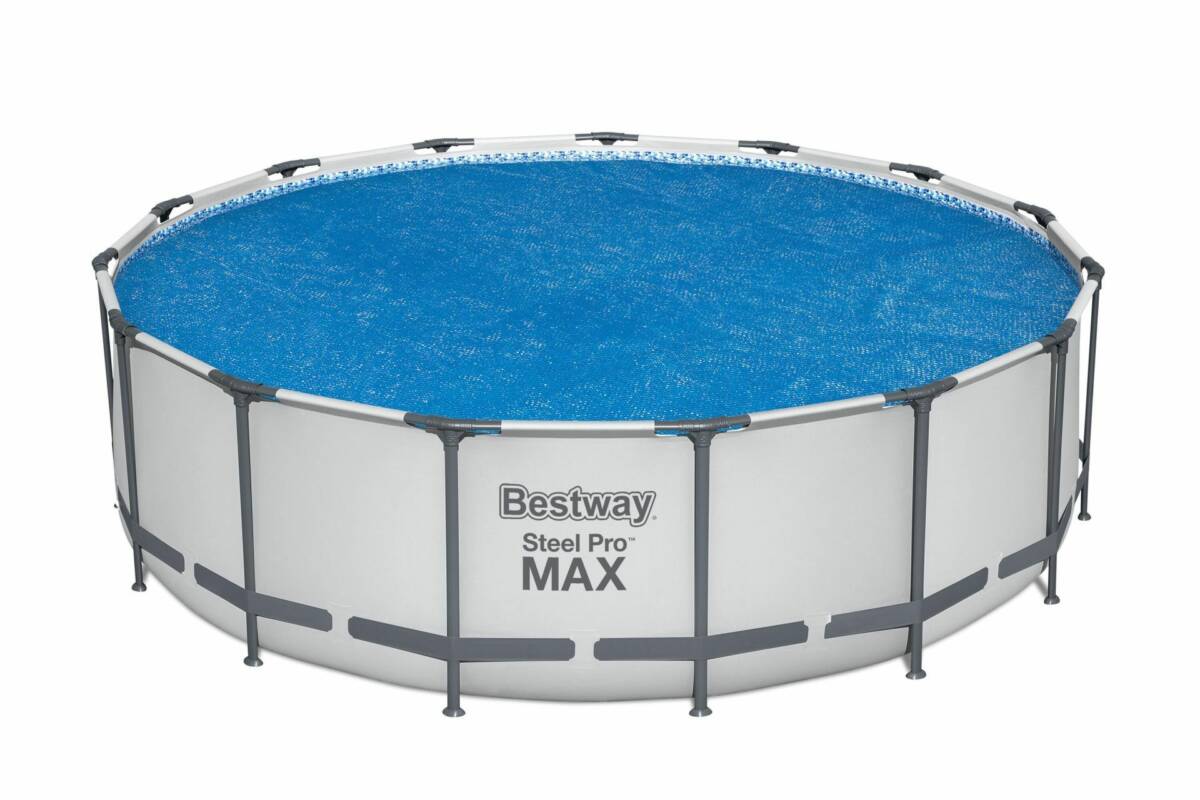 Bestway® 58253 Güneş Isıtmalı Havuz Örtüsü – 3,96 m, 4,27 m ve 4,57 m Yerüstü Havuzlar için 2