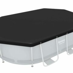 Bestway® 58424 Oval Havuz Örtüsü – 3,05 m x 2,00 m Yerüstü Havuzlar için 1