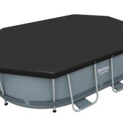 Bestway® 58424 Oval Havuz Örtüsü – 3,05 m x 2,00 m Yerüstü Havuzlar için 2