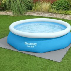 Bestway® 58636 78 cm x 78 cm Parçalı Zemin Koruyucu Mat, 9 lu Paket 1