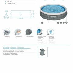 Bestway® Fast Set™ 57443 Çember Şişme Havuz 3.66 m x 76 cm 3