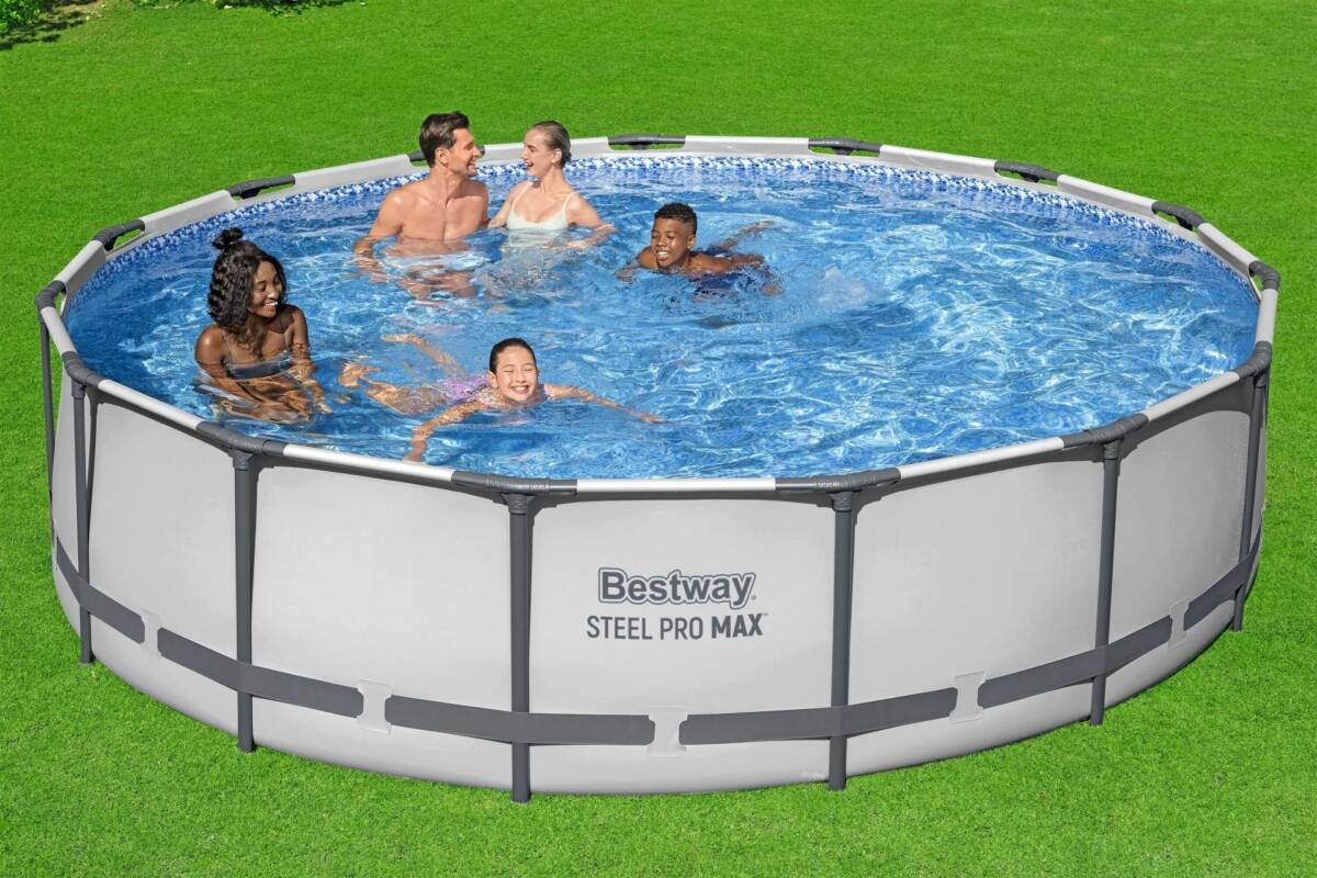 Bestway® Steel Pro MAX™ 56488 Prefabrik Yer Üstü Havuz Seti 4,57 m x 1,07 m 1