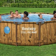Bestway® Steel Pro MAX™ Splashview™  561JM Çember Yerüstü Havuz Seti 4,27 m x 1,07 m 1