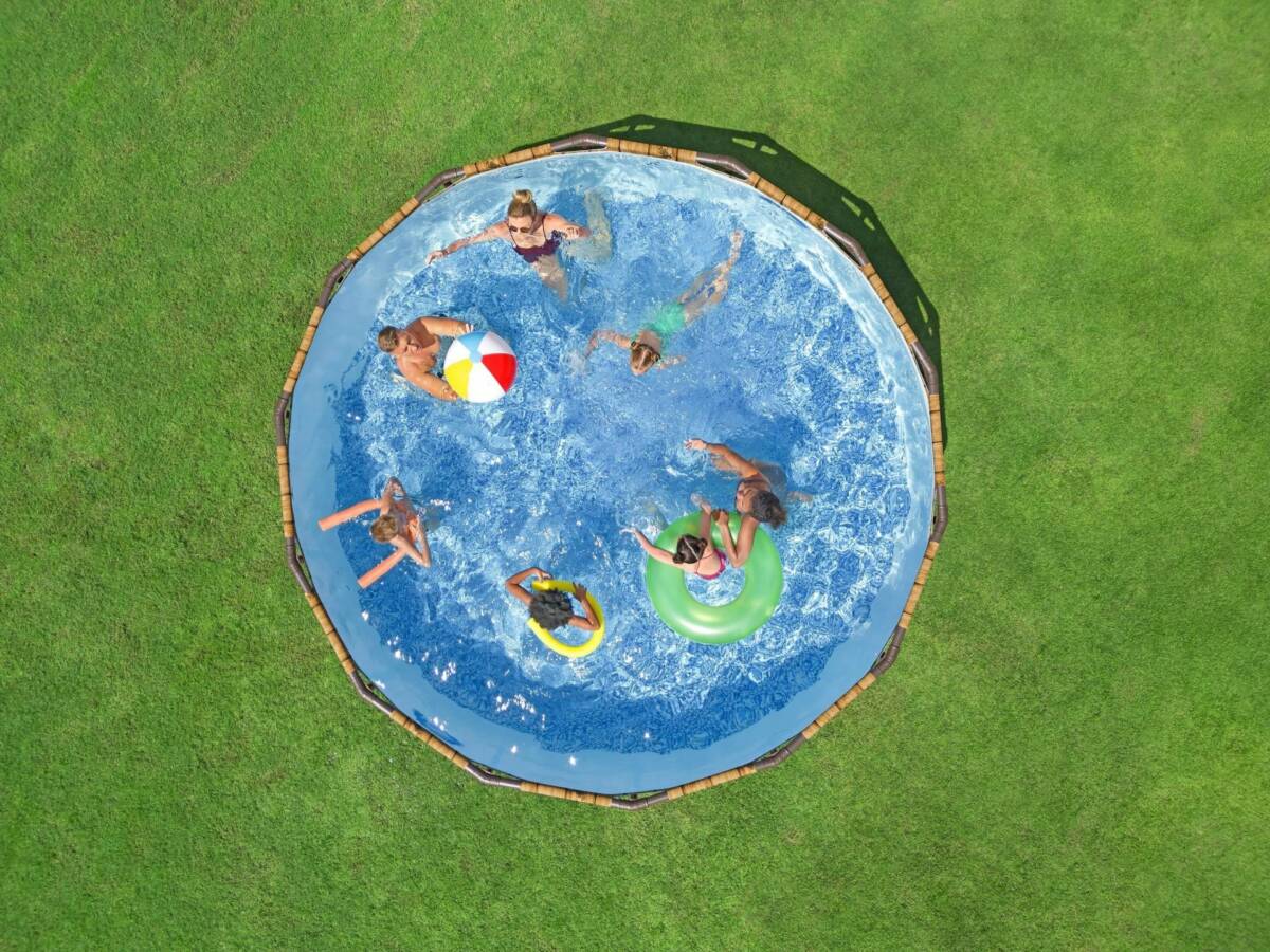 Bestway® Steel Pro MAX™ Splashview™  561JM Çember Yerüstü Havuz Seti 4,27 m x 1,07 m 2